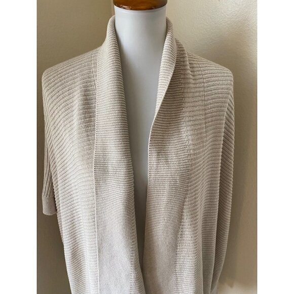 J.Jill Women’s Knit Beige Shawl One Size - Picture 2 of 7